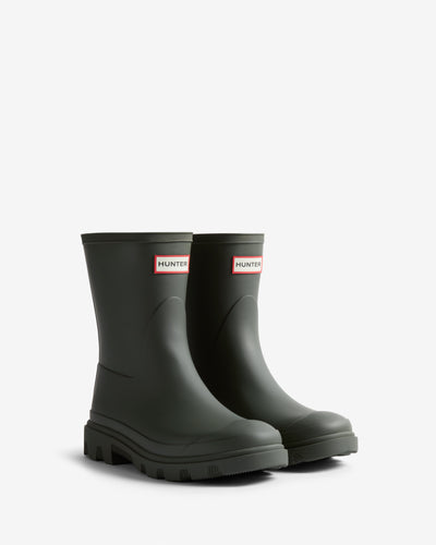Downpour Short Boot Unisex in Grün