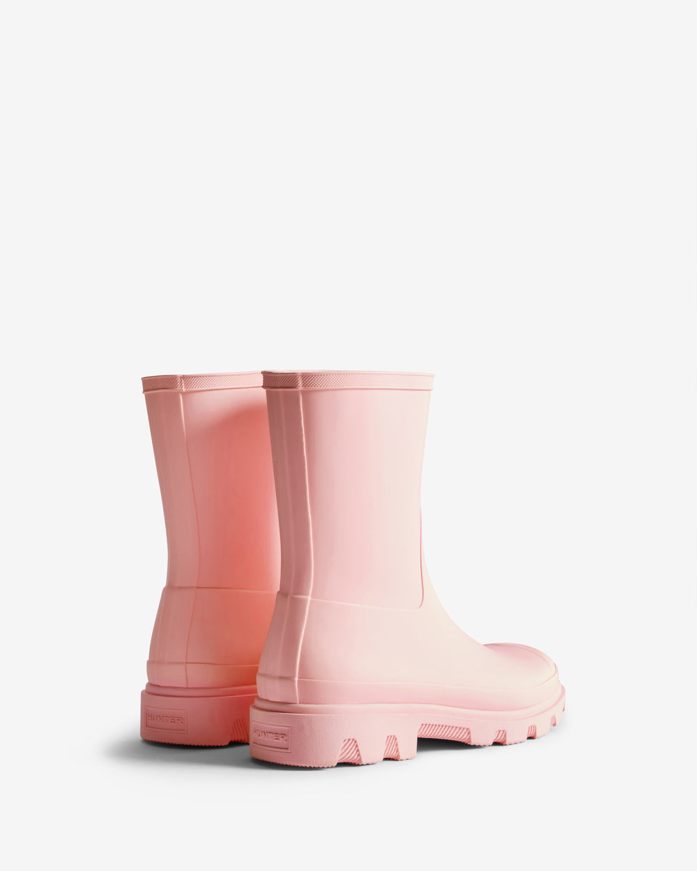 Unisex Downpour Short Wellington Boot in Pink