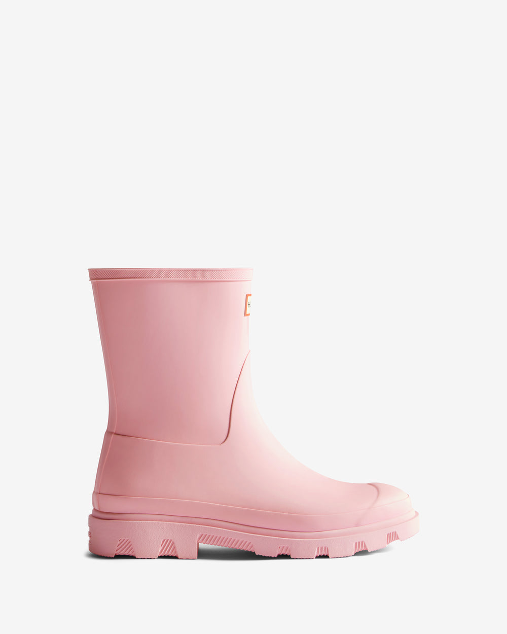 Unisex Downpour Short Wellington Boot in Pink