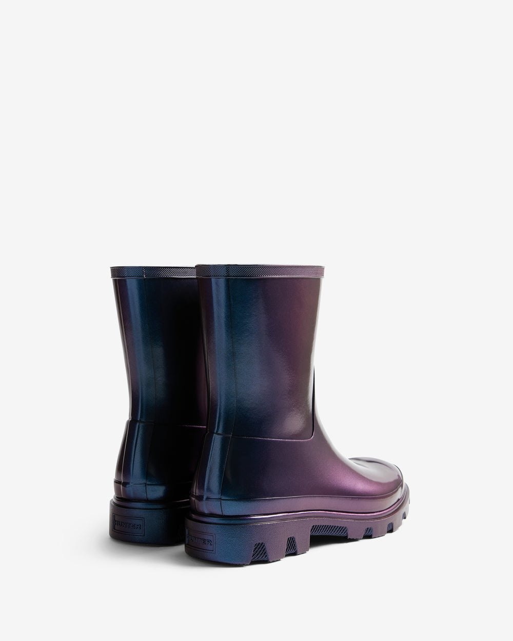 Downpour Short Nebula Gummistiefel Blau/Lila (Unisex)