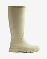 Unisex Downpour Tall Wellington Boot in Beige