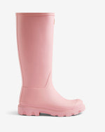 Unisex Downpour Tall Wellington Boot in Pink