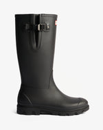 Unisex Field Downpour Adjustable Neoprene Lined Wellington Boots