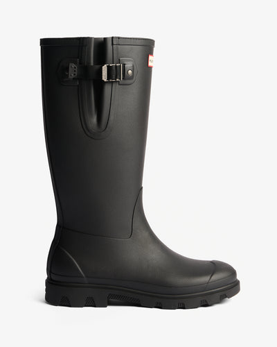 Unisex Field Downpour Adjustable Neoprene Lined Wellington Boots
