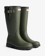 Unisex Field Downpour Adjustable Neoprene Lined Wellington Boots