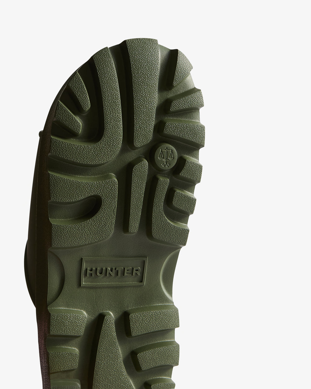 Moulded Stacked Silicon Logo Sandalen Grün (Unisex)