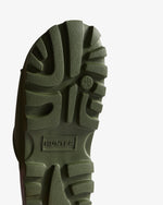 Moulded Stacked Silicon Logo Sandalen Grün (Unisex)