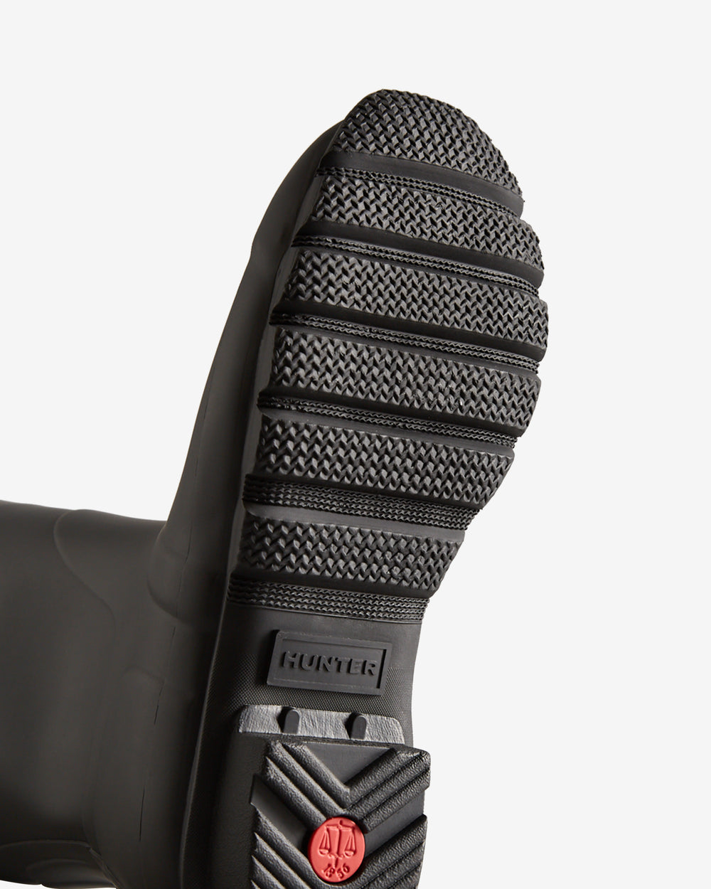 Tall Back Adjustable Wellington Gummistiefel Schwarz (Damen)