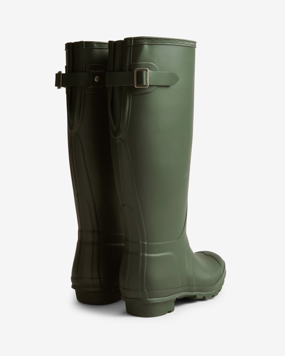 Original Tall Back Adjustable Gummistiefel Dunkelgrün (Damen)