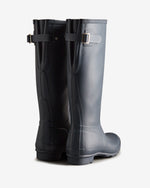 Tall Back Adjustable Wellington Gummistiefel Dunkelblau (Damen)