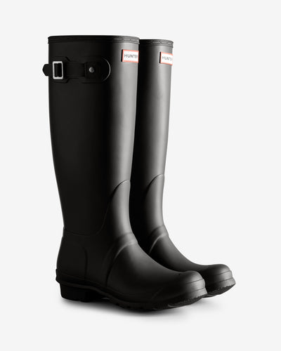 Original Tall Tri Colour Logo Boots für Damen in Schwarz