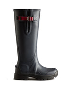 Balmoral Tall Side Adjustable Neoprene Gummistiefel Schwarz (Damen)