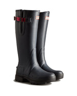 Balmoral Tall Side Adjustable Neoprene Gummistiefel Schwarz (Damen)