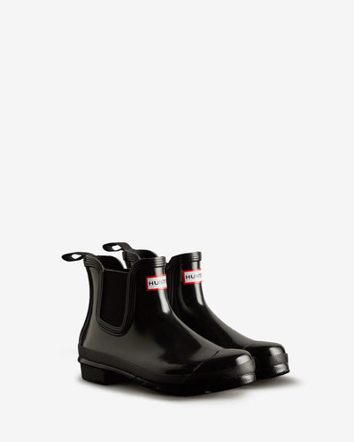 Original Gloss Chelsea Boots für Damen in Schwarz