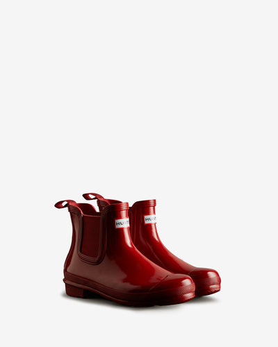 Original Chelsea Gummistiefel Rot (Damen)
