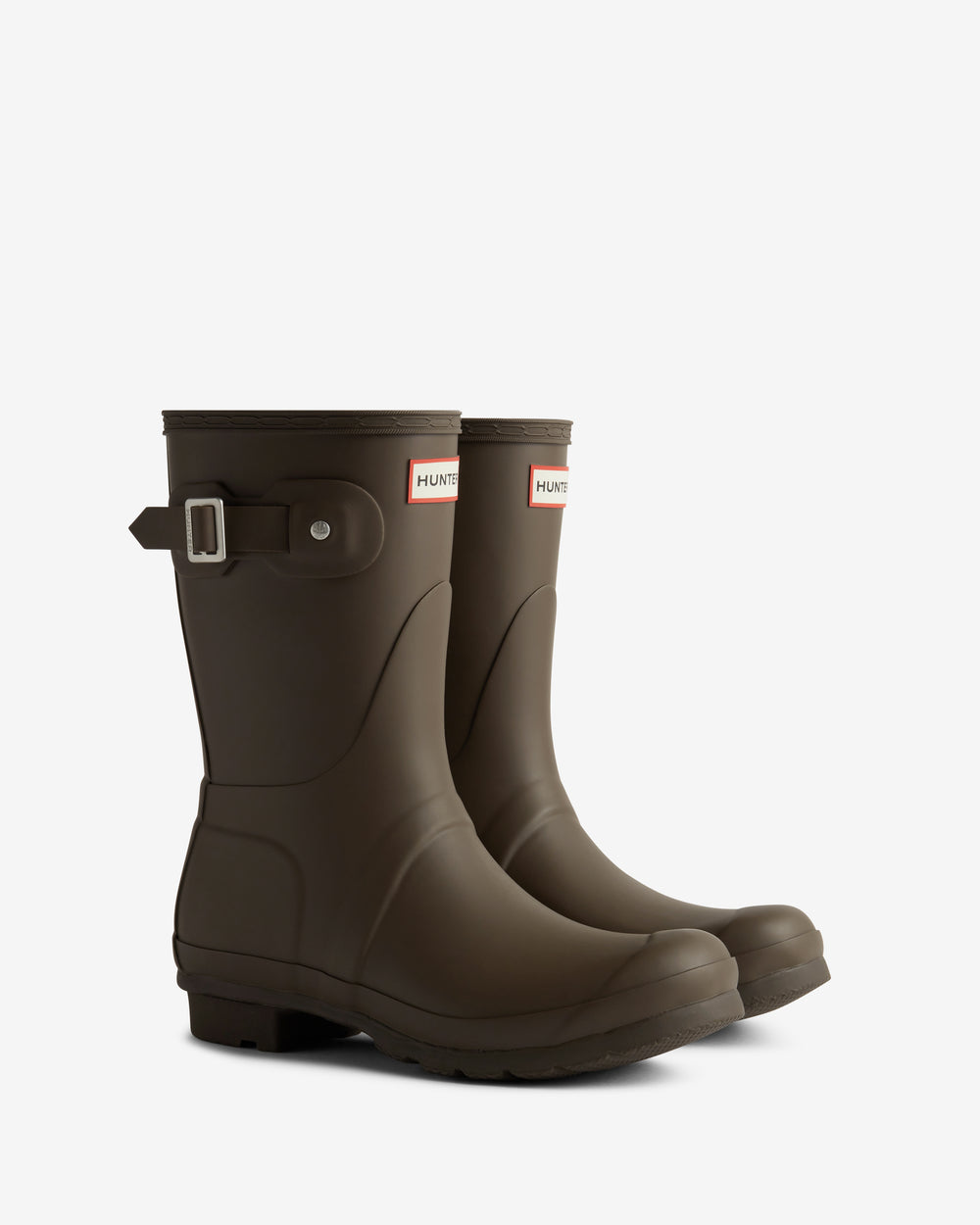 Original Short Gummistiefel Braun (Damen)