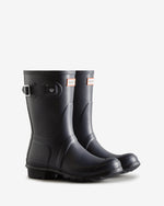 Original Short Boots für Damen in Marineblau