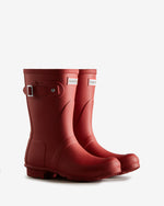 Original Short Boots für Damen in Rot