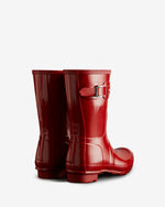 Original Short Gloss Boots für Damen in Rot