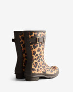 Original Short Leopard Print Gummistiefel (Damen)