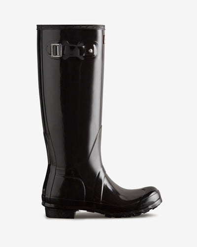 Original Tall Gloss Boots für Damen in Schwarz