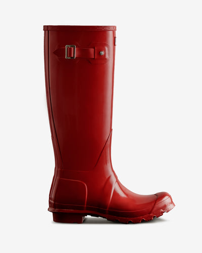 Original Tall Gloss Boots für Damen in Rot