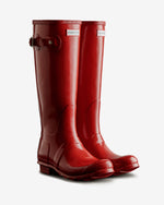 Original Tall Gloss Boots für Damen in Rot