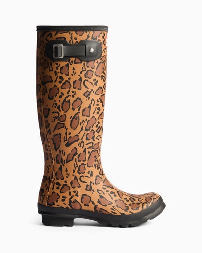 Women's Original Tall Leopard Print Wellington Boots