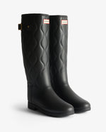Women's Refined Tall Onion Quilt Wellington Boots