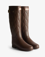 Women's Refined Tall Onion Quilt Wellington Boots