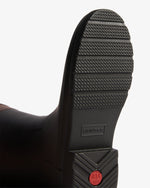 Refined Gold Trim Reiterstiefel Schwarz/Braun (Damen)