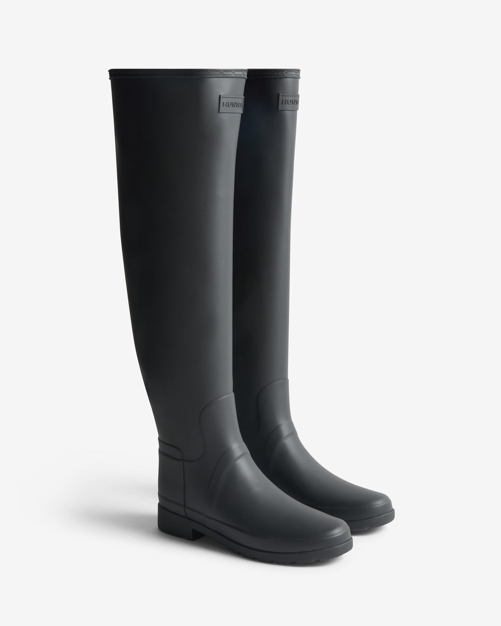 Refined Over The Knee Gummistiefel Schwarz (Damen)