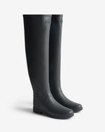 Refined Over The Knee Gummistiefel Schwarz (Damen)