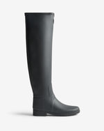 Refined Over The Knee Gummistiefel Schwarz (Damen)