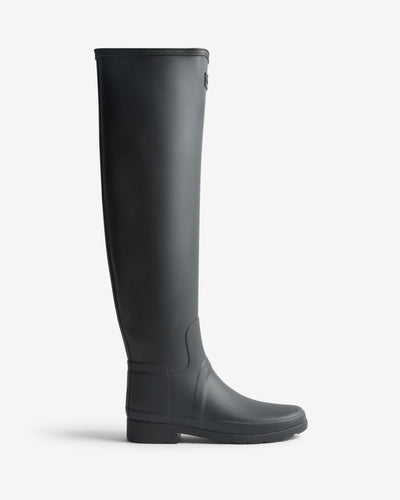 Refined Over The Knee Gummistiefel Schwarz (Damen)